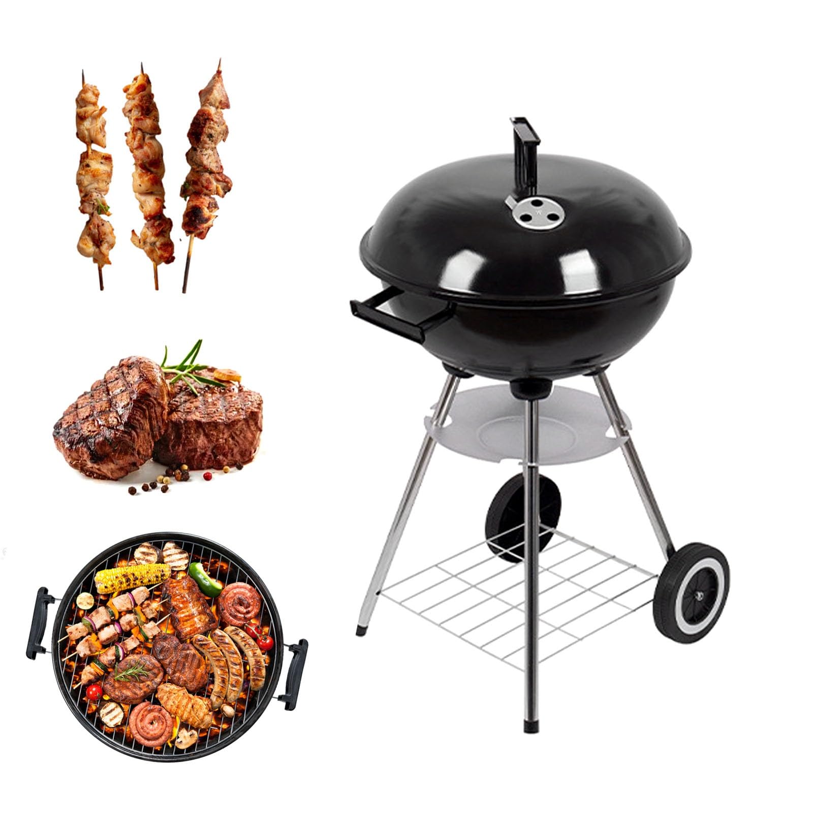 Amazon | MBBTAG バーベキューコンロ BBQコンロ BBQ グリル 蓋付き